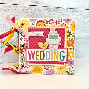 Colorful Wedding Scrapbook Album Kit
