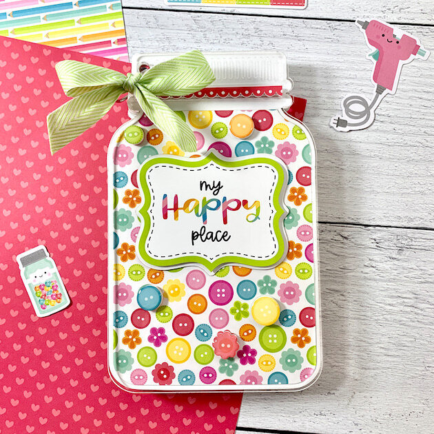 My Happy Place Scrapbook Mini Album