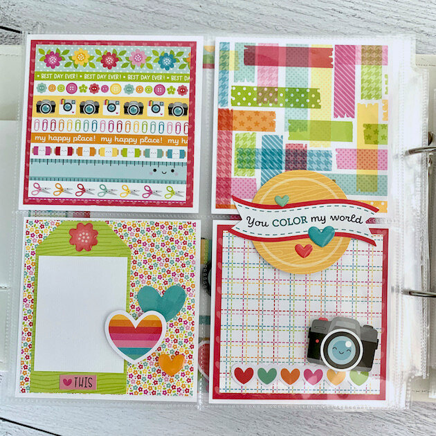 Cute &amp; Crafty Scrapbook Pages