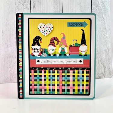 Crafting With My Gnomies Scrapbook Album