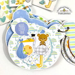 Baby Bear Mini Scrapbook Album