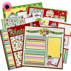 Christmas Scrapbook Layouts