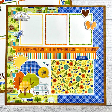 12x12 Great Outdoors Layout #2