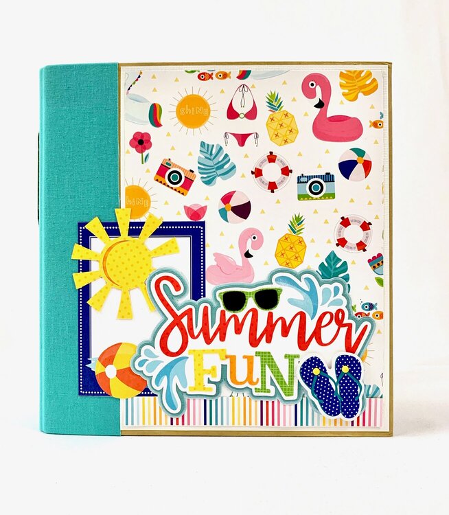 Summer Fun Scrapbook Album