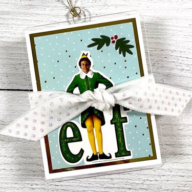 Elf Movie Scrapbook Album / Ornament