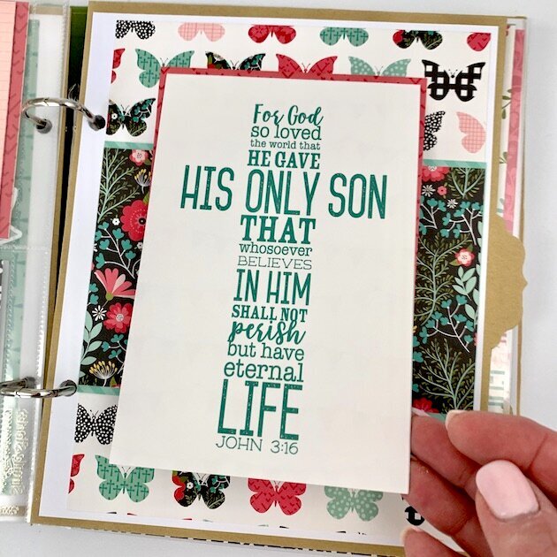 Faith Scrapbook Album