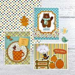 Pumpkin Spice Fall Cards