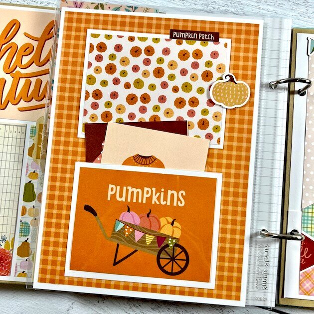 Fall Scrapbook Album