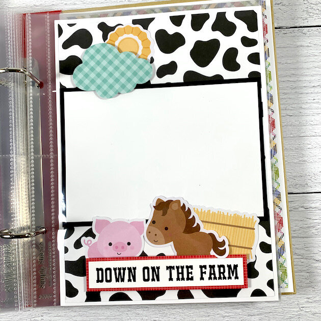 Down on the Farm Scrapbook Album