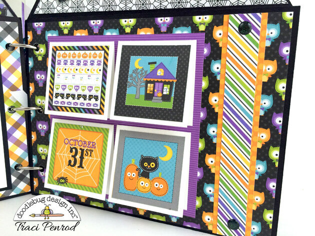 Halloween October 31 Scrapbook Album