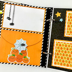 Halloween Oct 31 Scrapbook Album