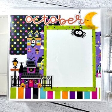 Halloween Scrapbook Layouts