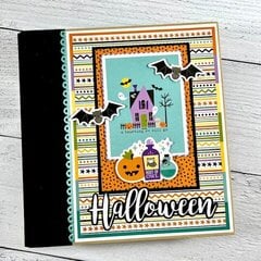 Haunting We Will Go Halloween Scrapbook