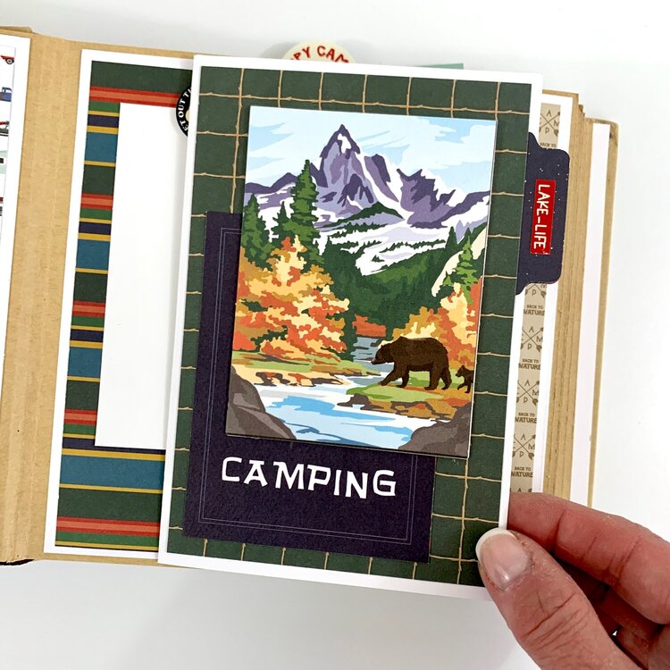 Happy Camper Scrapbook Album
