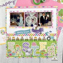 Easter Scrapbook Page