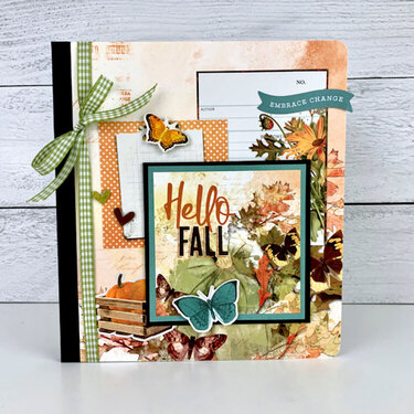 Hello Fall Scrapbook Album 