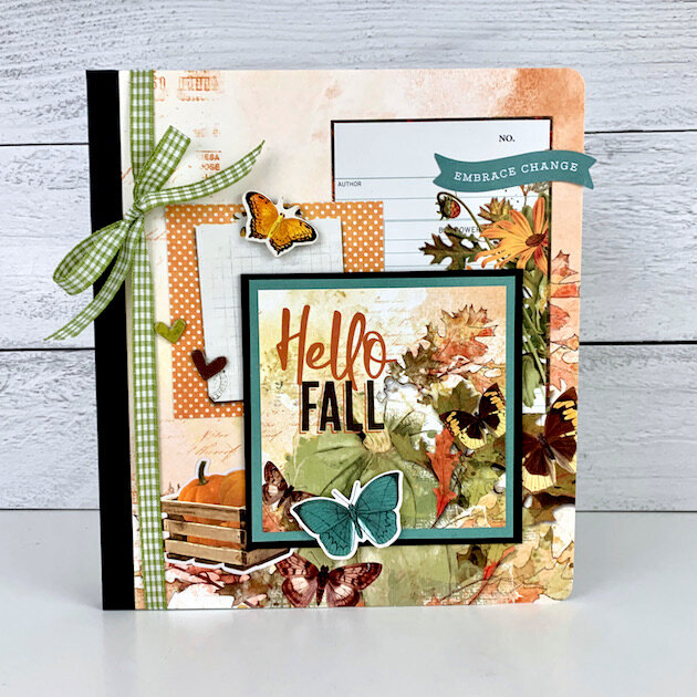 Hello Fall Scrapbook Album