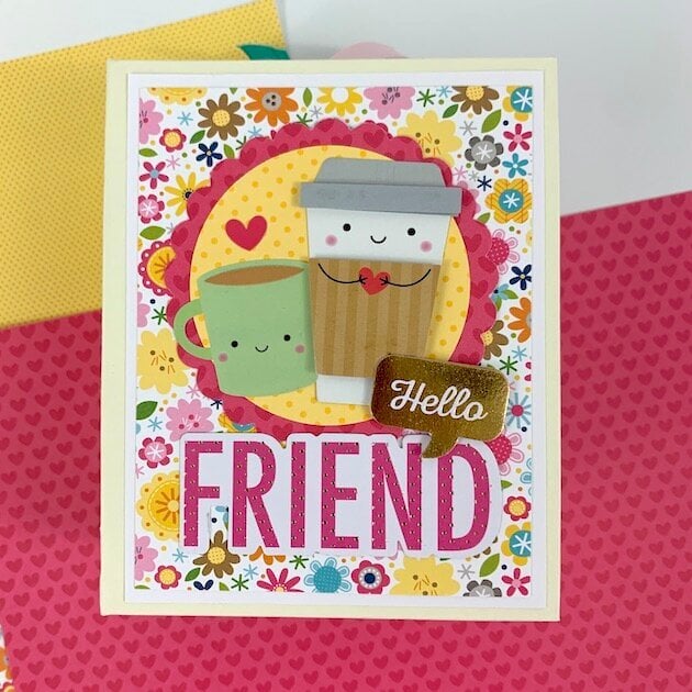 Hello Friend Scrapbook Album