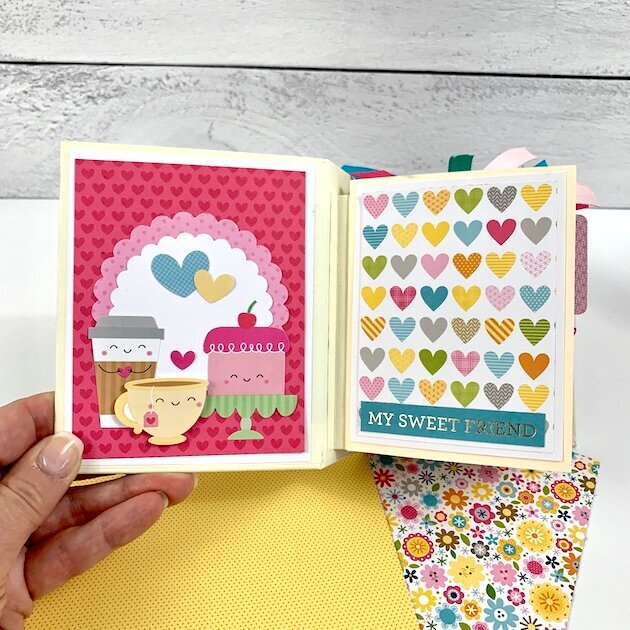 Hello Friend Scrapbook Album