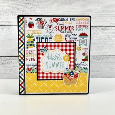 Hello Summer Scrapbook Album Kit