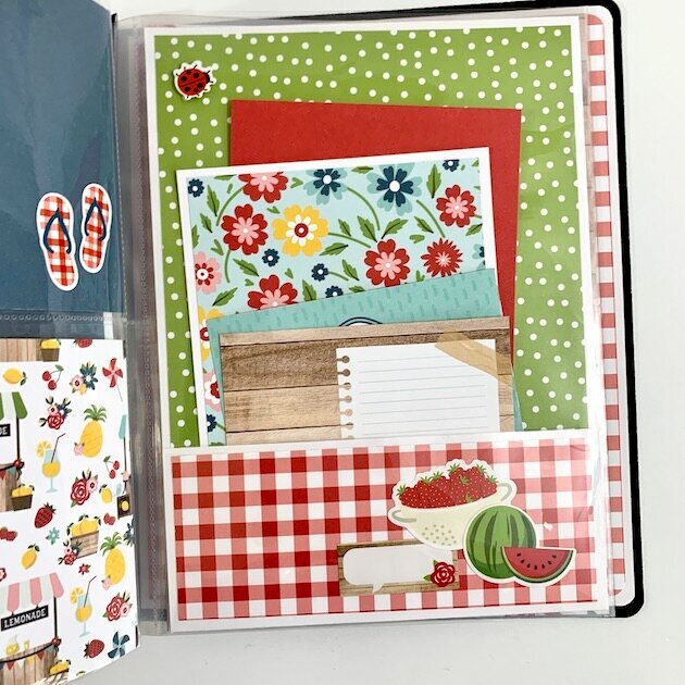 Hello Summer Scrapbook Album