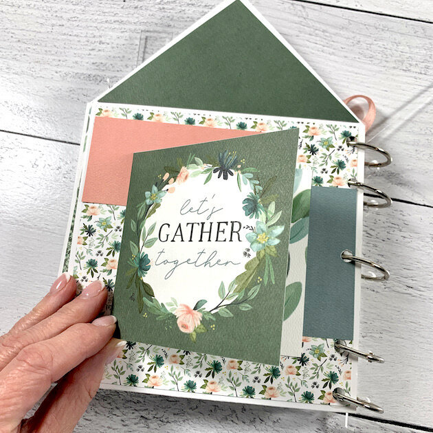 Gather At Home Scrapbook Album