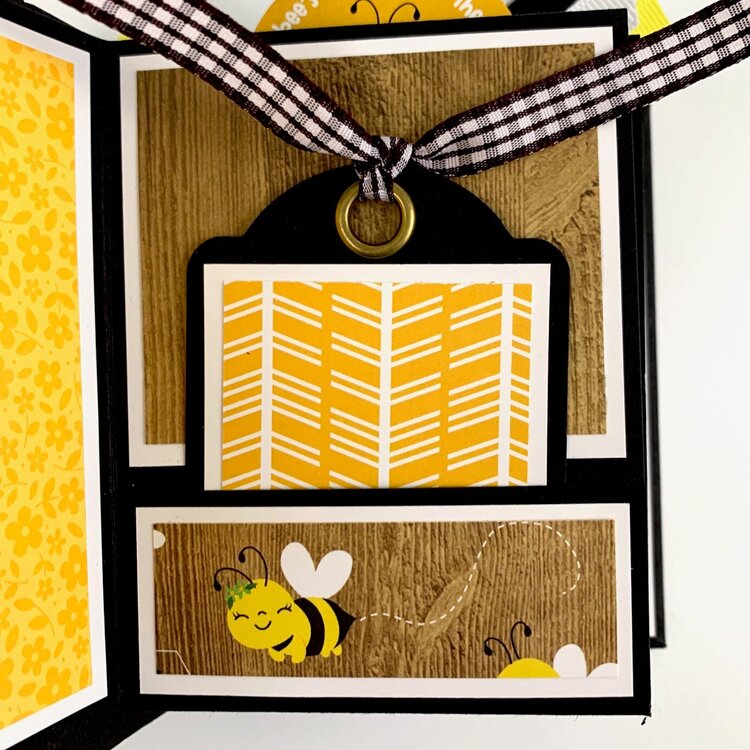 Honey Bee Scrapbook Mini Album