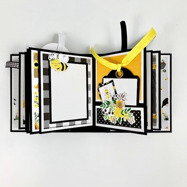 Honey Bee Scrapbook Mini Album