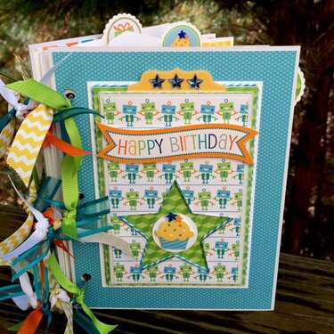 Birthday Boy Scrapbook Album