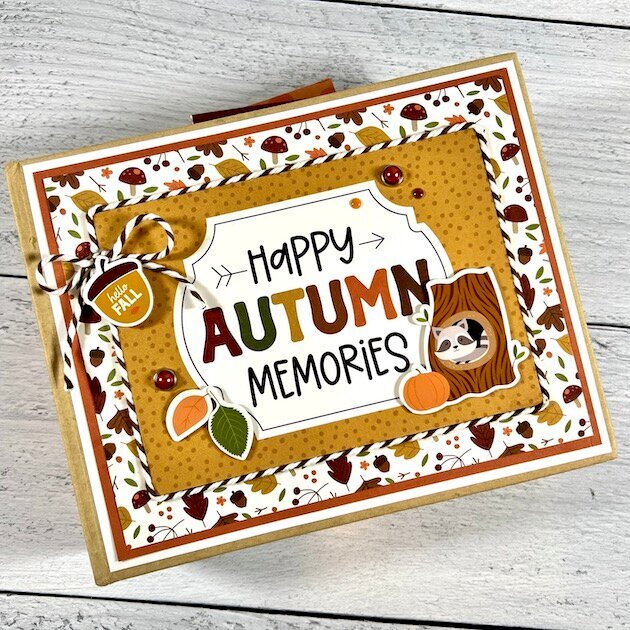 Happy Autumn Memories Scrapbook Album