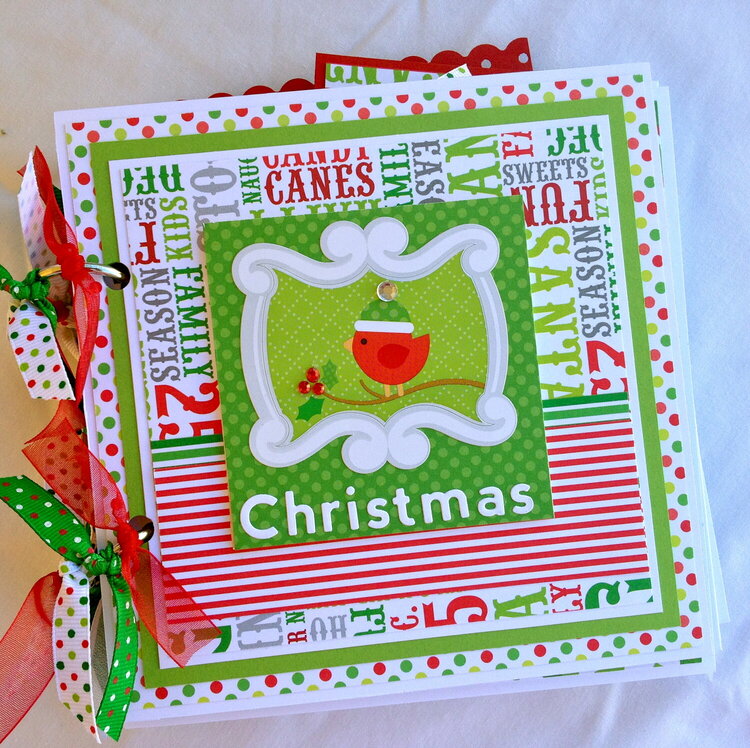 Doodlebug Christmas Mini Album North Pole