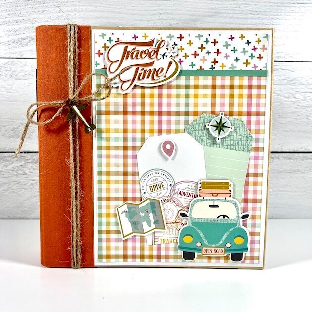 Travel Time Scrapbook Album