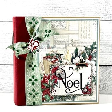 Noel Christmas Scrapbook Album