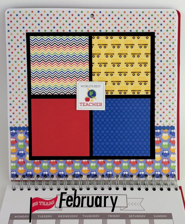 School Calendar: February