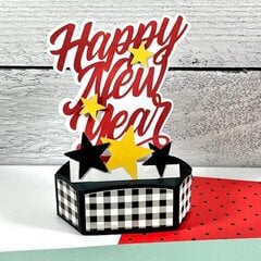 Happy New Year Pop-up Card