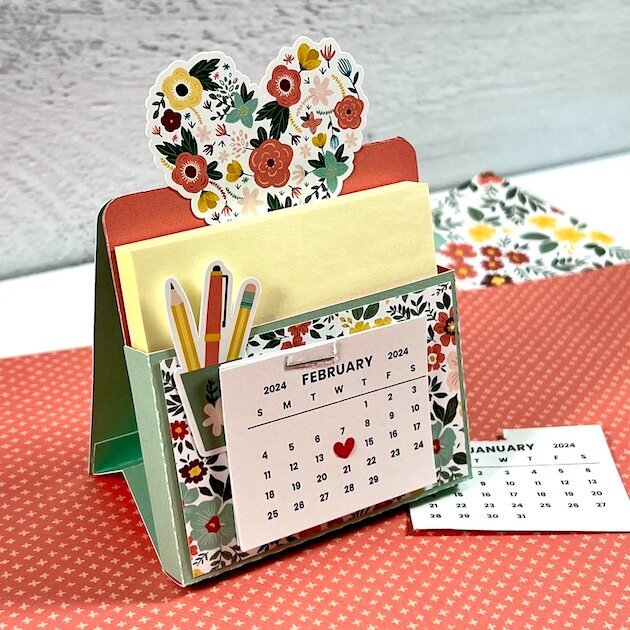 Sticky Note Calendar Box