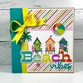 Beach Vibes Scrapbook Album Kit