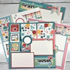 12x12 A Story To Tell Scrapbook Layouts
