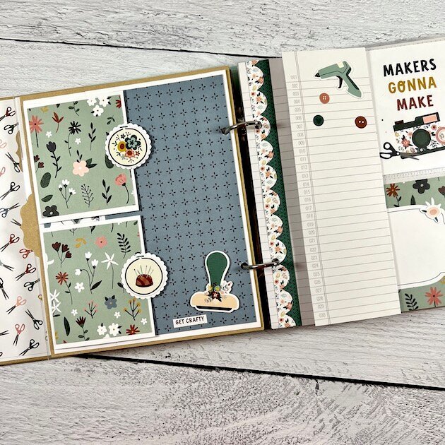 Being Creative Scrapbook Album