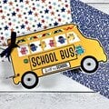 School Bus Shaped Scrapbook Album