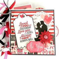 Always Will Valentine Scrapbook Album