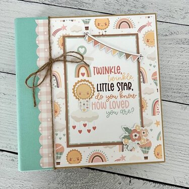 Twinkle Twinkle Baby Girl Scrapbook