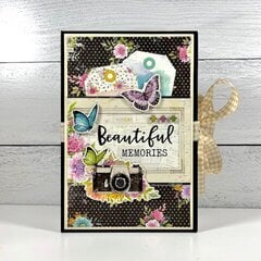 Beautiful Memories Folio Scrapbook Album