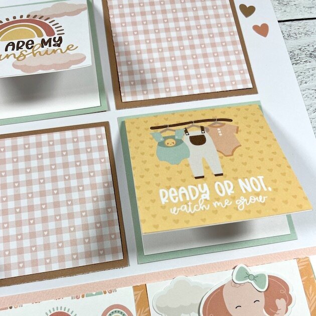 Baby Girl Scrapbook Page Layouts