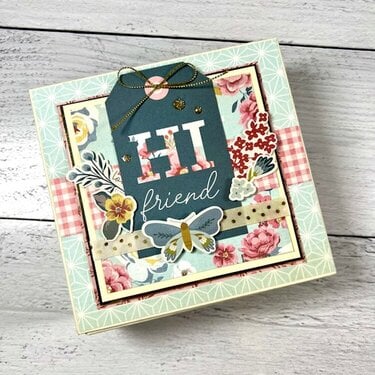 Hi Friend Scrapbook Album