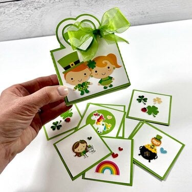 St. Patrick&#039;s Matching Game &amp; Treat box