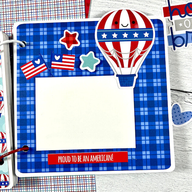 July 4th / Memorial Day Scrapbook Album