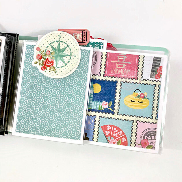 Travel Girls Scrapbook Album