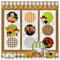 Fall Pumpkin Patch Scrapbook Page