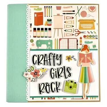 Crafty Girls Rock Scrapbook Album